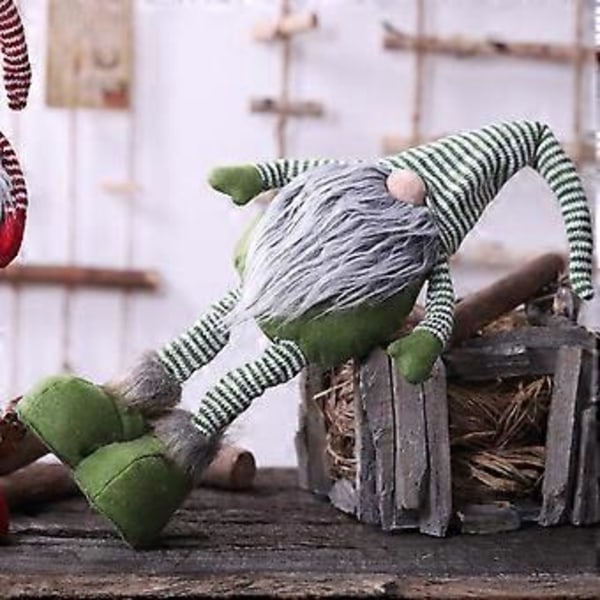 De Nol Ray Tricot Tontut Nukke Sisäänvedettävillä Jaloilla Pohjoismainen Talvi Tonttu Ruotsalainen Joulupukki Hahmo Korut Loma Lahja