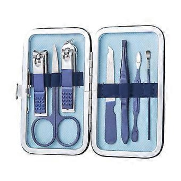 Manikyrset för Kvinnor Män Nagelklippare Rostfritt Stål Manikyrset - Bärbar Resegroomingset