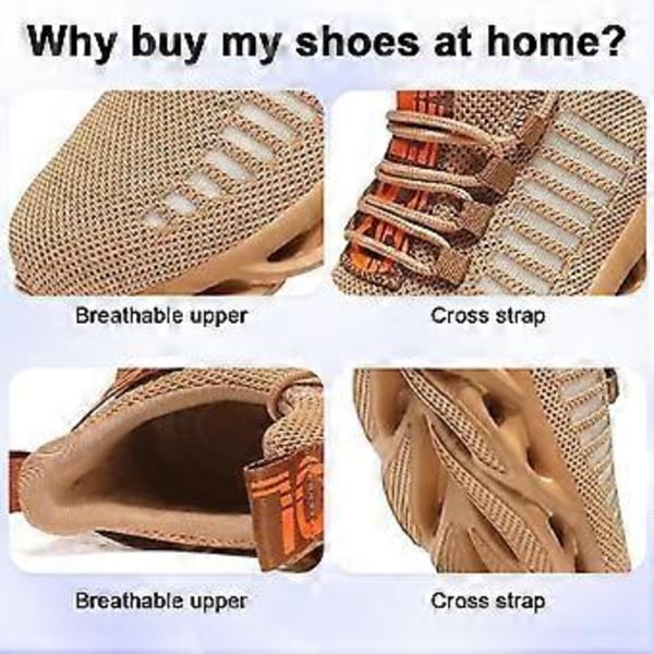 Herre Sneakers Løbesko Mode Sneakers Letvægts Mesh Åndbare Sneakers