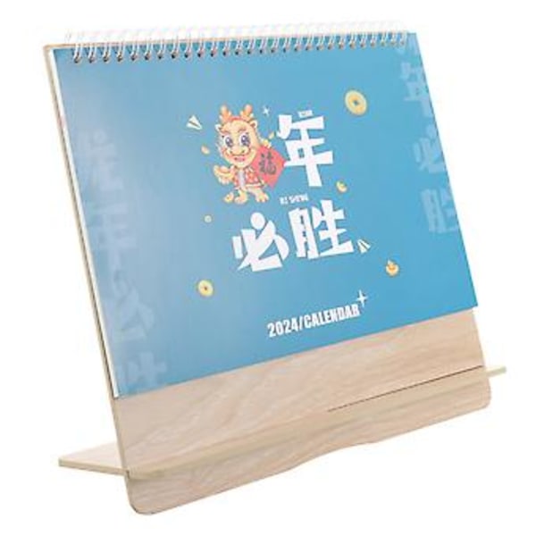 Skrivebords Kalender 2024 Bordkalender Dekoration Pynt Til Hjem Kontor Skole Som Vist