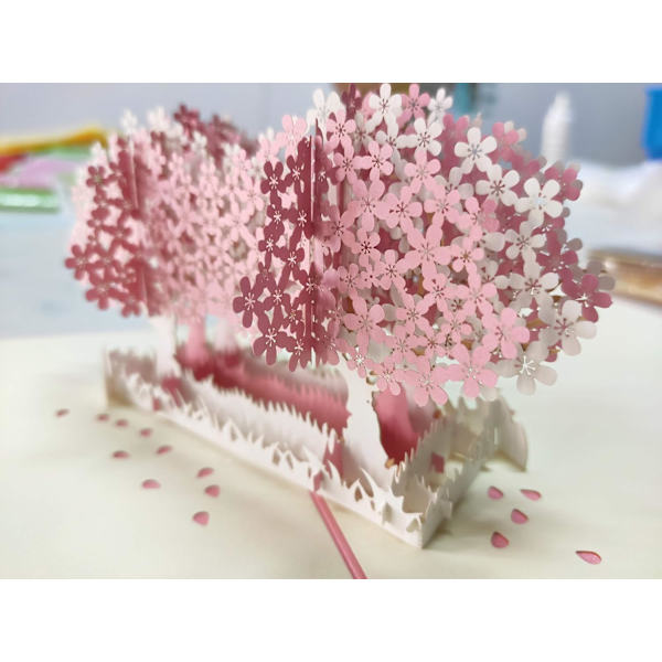 3D-syntymäpäiväkortti, ystävänpäiväkortti, hääpäiväkortti