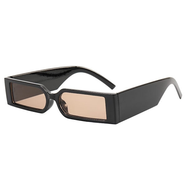 Rectangular Fashion Sunglasses Men Hip-hop Retro Designer Black Sungla