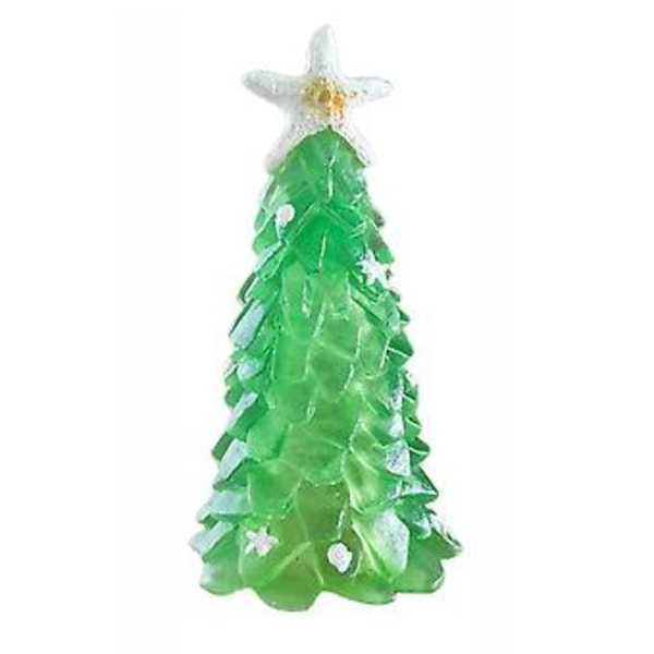 Harpiks Sjøstjerne Juletre Bordpynt Jul Hjem Dekorasjon (Grønn 20cm)