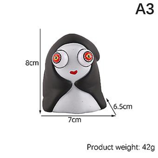 Animal Poping Eyes Funny Stress Relief Squeeze Toys Antistress Doll Out Toys Relieve Stress Kids Adult Gifts( A3)