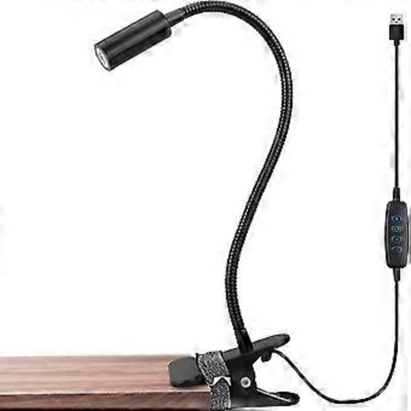 Skrivebordslampe med svanehals, multifunksjonell smartbryter, langvarig ytelse for daglig bruk, fleksibel og holdbar