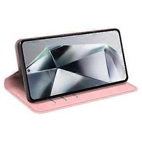 Samsung Galaxy S25 Ultra -kotelon nahkainen lompakkokotelo (tyyli A)