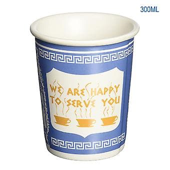 300ml Keramisk Mugg Vi Är Glada Att Servera Dig Kaffe Mugg för Kök Kaffebar Restaurang( )
