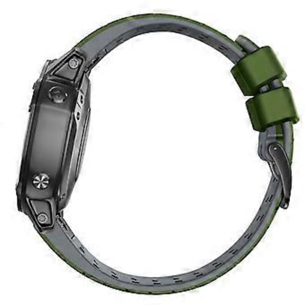 Typ E Silikon Armband för Huami Amazfit Falcon/Garmin Forerunner 965/955, Trapetshål (Stil E)