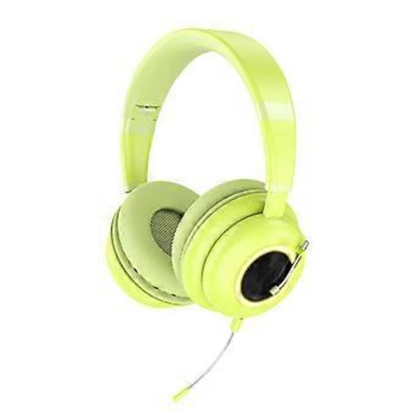 Bluetooth Headset Bluetooth 5.3 Esports Headset med Lav Latens Komfortabel å Bruke 20 Timer Brukstid (Grønn)