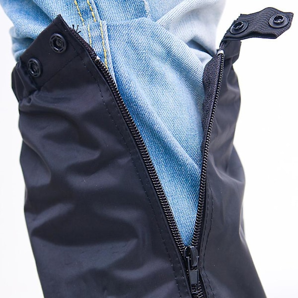 Naisten miesten unisex pitkät Oxford-liukuesteet vedenpitävät sadekengänpäälliset L