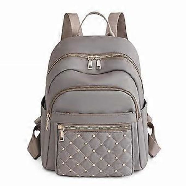 Dam Liten Elegant Axelväska i Nylon Stöldskydd Skolryggsäck Dam Ryggsäck Fritidspack Modern City Ryggsäck Handväska