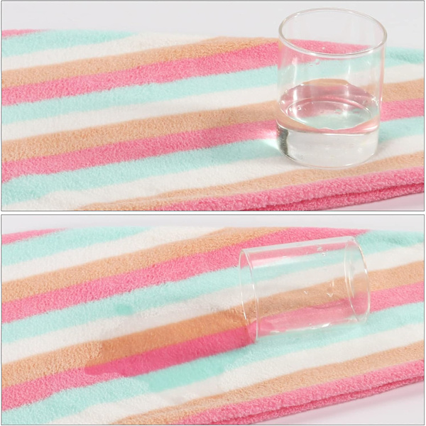 2-pack mikrofiberhårhandduk, hårhandduksomslag för kvinnor/barn - superabsorberande mjuk mikrofiberhandduk för hår, hårtorkning