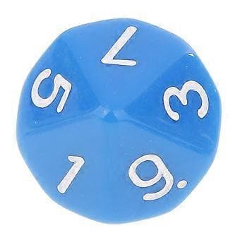 4-10-pack 10 st 10-sidiga tärningar D10 polyedriska tärningar för Dungeons and Dragons-spel (10 st)