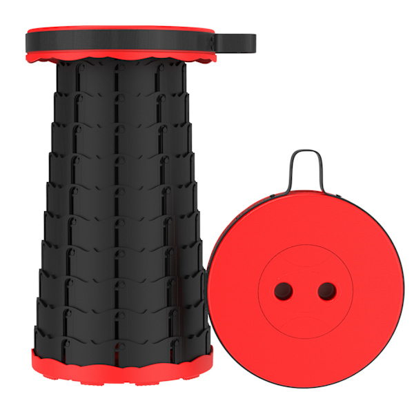 Bärbar hopfällbar pall - Max belastning 480 LB - Teleskopisk pall för C