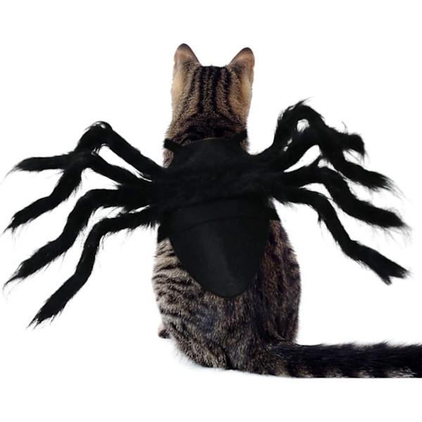 Halloween-edderkoppkostyme for Hund og Katt, Kjæledyr Halloween-dekorasjoner