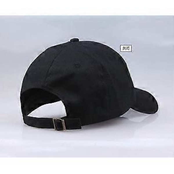 Hat, Sort eller Hvid, Baseball Cap, One Size (multi valgfri) (sort)
