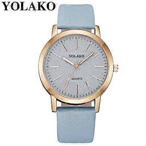 Dames Casual Quartz Læder Sky Ur Analogt Armbåndsur YK59 - Et Smukt Ur til den Stilfulde Kvinde!