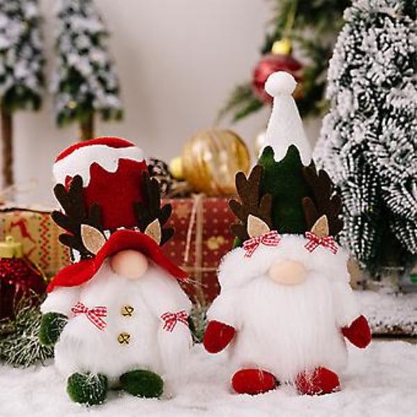 Julelegetøj Jule Nissefigurer Hjempynt Sød Design Plys Elf( )