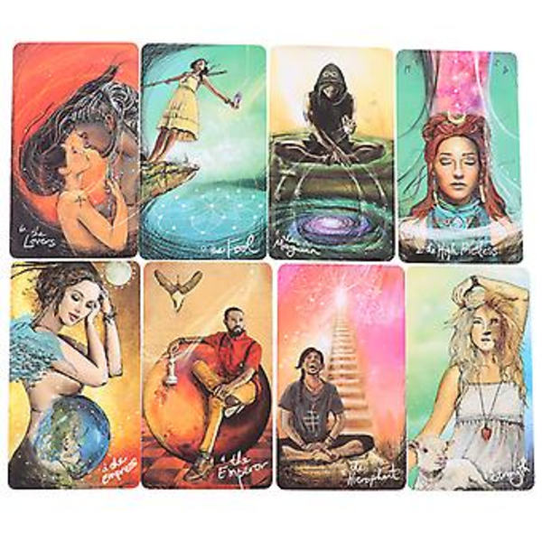 Light Seer's Tarotkort Engelsk Brädspel Spådom Profetia Flerspelarspel