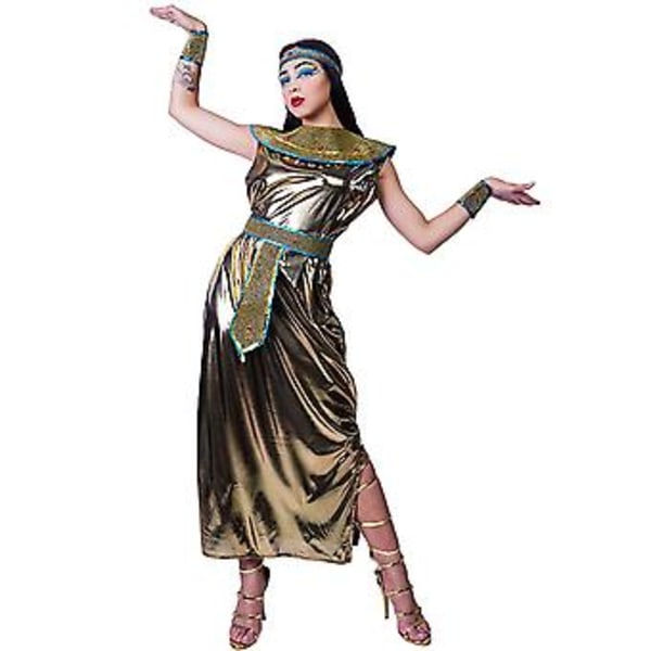 Egyptiläinen Cosplay-asu Naisille Halloween-roolipeliasu Props Lavapuvustus ( )