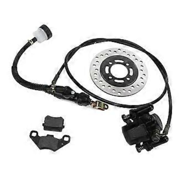 Bremseskivebremsesæt Bremseskivebremsesæt Bremseklods Disk Rotor til 50cc 110cc 125cc 150cc 200cc 250cc