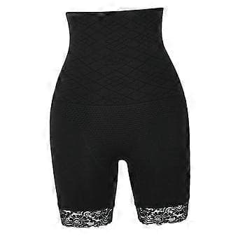 Högmidjade Shapewear Shorts för Kvinnor Kontrolltrosor Elastiska (XL)