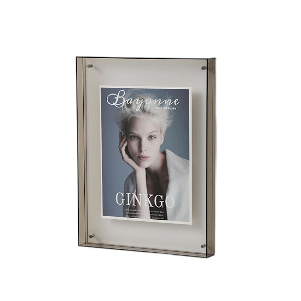 Akryl fotoramme, transparent plakat fotoramme, billedramme fane