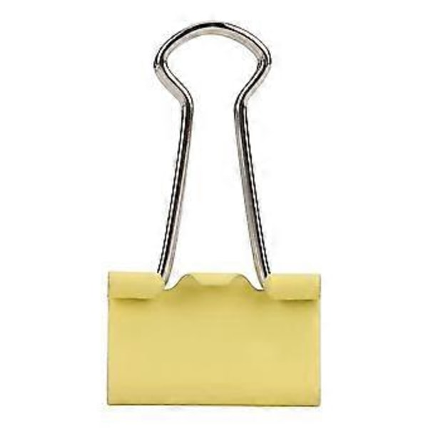 12 stk. Flerfarvet Papir Organizer Metal Lang Hale Klemme Fil Svalehaleklips Kontorartikler (51 mm)