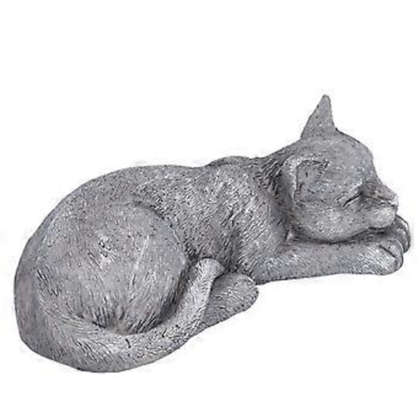 Impression Stone Husdjursminnesmärke Gravsten, Katt Hund Minnesgåva, Harts Hantverk, Gravsten, Utomhus