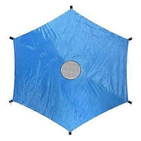 Trampolinskydd Solskydd Trampolintillbehör Trampolinmarkis Trampolintak för Park Utomhus (12ft)