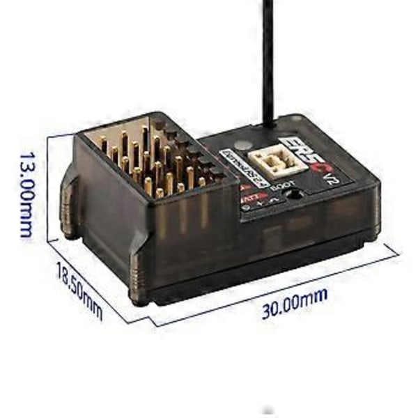 Til ER5C V2 RX Modtager 5CH ELRS 2.4GHz PWM Modtager til RC FPV Bil Båd Lastbil