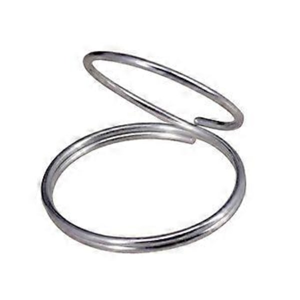 4 Fingerplektrum Skydd Plektrum För Ukulele Basgitarr (Silver)