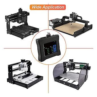 CNC Offline Controller med Touchscreen, CNC Router Offline Kontrolmodul, 2.8 Tommer GRBL Offline Co