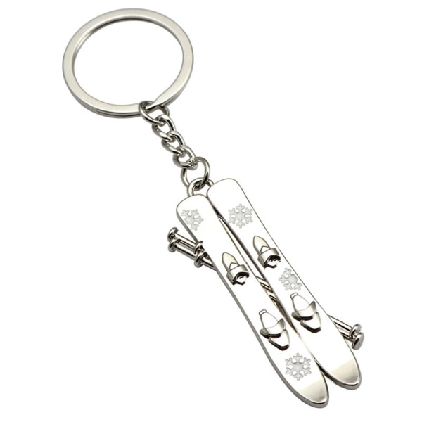 Merryso Key Chain 2022 Olympic Winter Games Alloy Pendant Key Rings for Daily Use