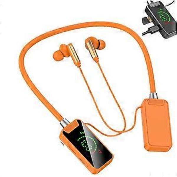 Trådlösa ljudkort för live-streaming, hörlurar, trådlösa Bluetooth USA (Orange)