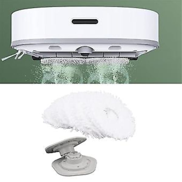 Dammvippa för dammsugare, Ersättningsmoppdynor med hållare för Bot W10/W10 Pro Sopa Robot A ( )