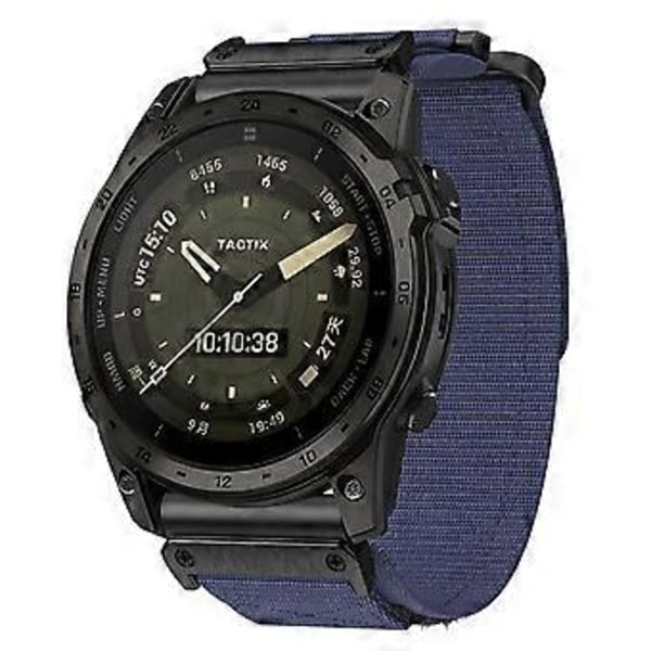 Til Garmin Fenix 7/Forerunner 965/955/945/935 Urrem 22mm Robust Nylon Sportsrem (Style D)