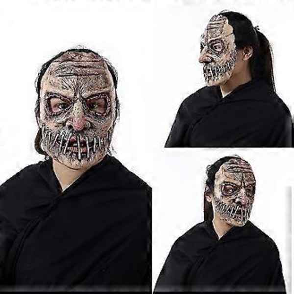 Halloween Stor Mun Demon Läskig Clown Mask, skräckmasker, kuslig Mask För Festscenföreställningar, Spökhus -NMAOV