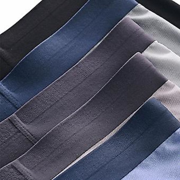 Mäns Silkeslena Boxer Briefs Kort Ben Underkläder Pack - Hälsa Att Bära ( )