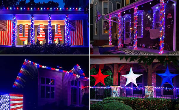 2-pakning solcelle-lyslenker, 12 meter, 100 LED-lys, vanntett for utendørs bruk, 8 lysmoduser, dekorative lys til uteplassen