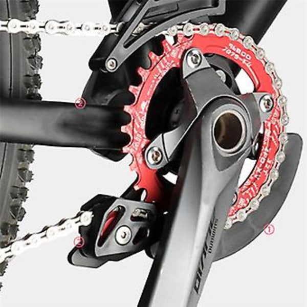 Kedjestabilisator för Mountainbike, Stor Plåt, Passar Iscg-03/05Bb Soft Tail Snabb Nedförsbacke Bil C