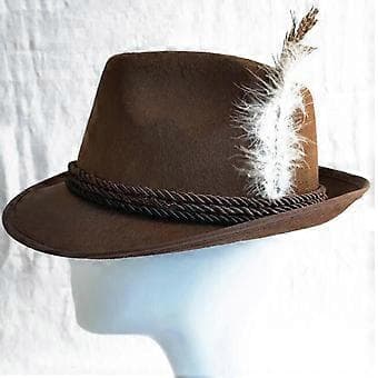 Panamahatt Høst Vinter Jazzhatt Fedora Hatt Mote Tørrens Solid Hatt (Brun)