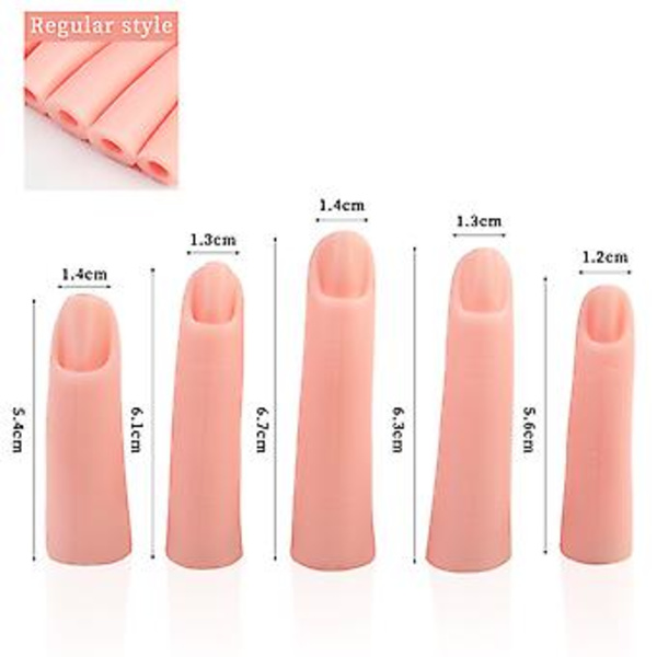 Nageltips Nagelkonst Konstgjorda Finger Falska Finger Konstgjorda Nagelkonst Finger Konstgjord Handmodell Rekvisita Nagelkonstmodell B