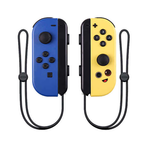 (Blå Gul) Egnet til Nintendo Switch OLED trådløs controller