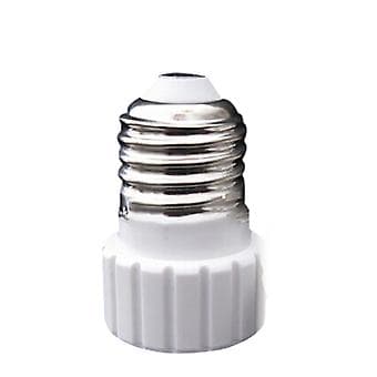 1 stk E27 til GU10 Adapter Konverter Lampeklodsfatning til LED Pærer