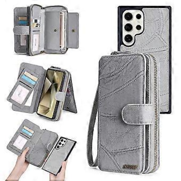 Til Galaxy S24 Ultra Telefon Cover (Grå)