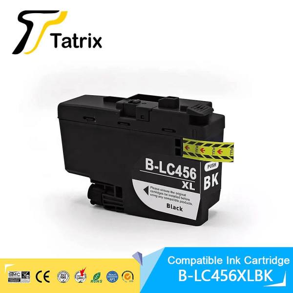 Tatrix High Capacity Lc456xl Lc456 Compatible Ink Cartridge For Brother Mfc-j4340dw/mfc-j4540dw Printer 1pcs Magenta