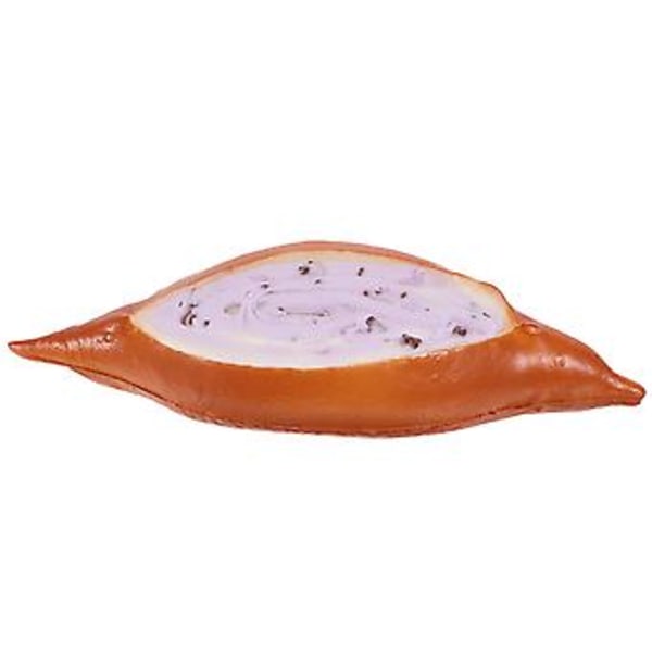 Keinotekoinen leipä Realistinen leipäkoriste Simuloitu leipämalli Koristekuva rekvisiitta 15.50X7.00X3.50CM Kuva 1