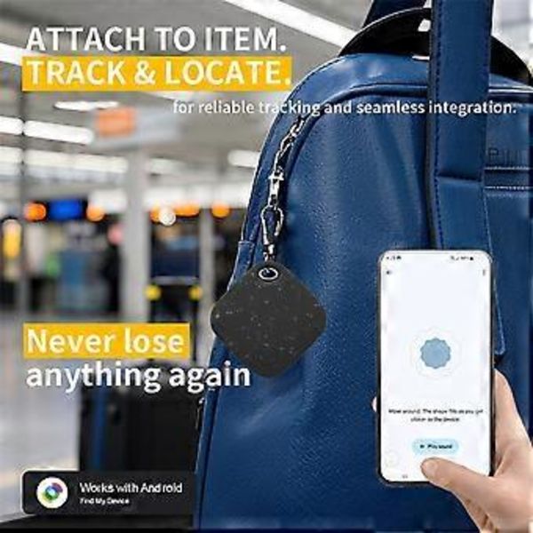 Bluetooth GPS-tracker för husdjur, nycklar, för Hitta min-appen A