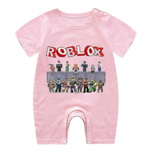 Roblox Baby Clothe Kids Summer Clothes Baby Boy Accessories Baby Girls Outfit New Born Baby Clothes Bodysuits One-pieces Rompers 73cm 2